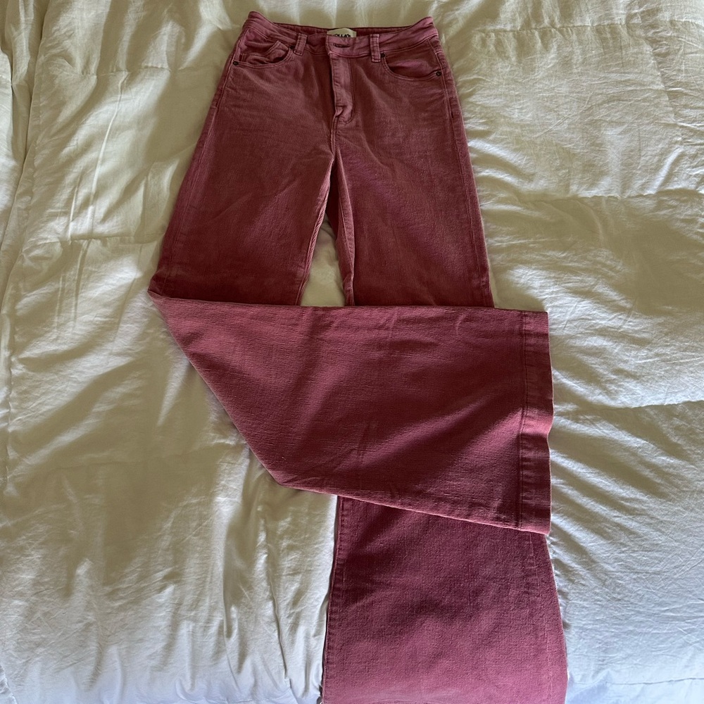 Rolla's Dusty Rose Corduroy Trousers